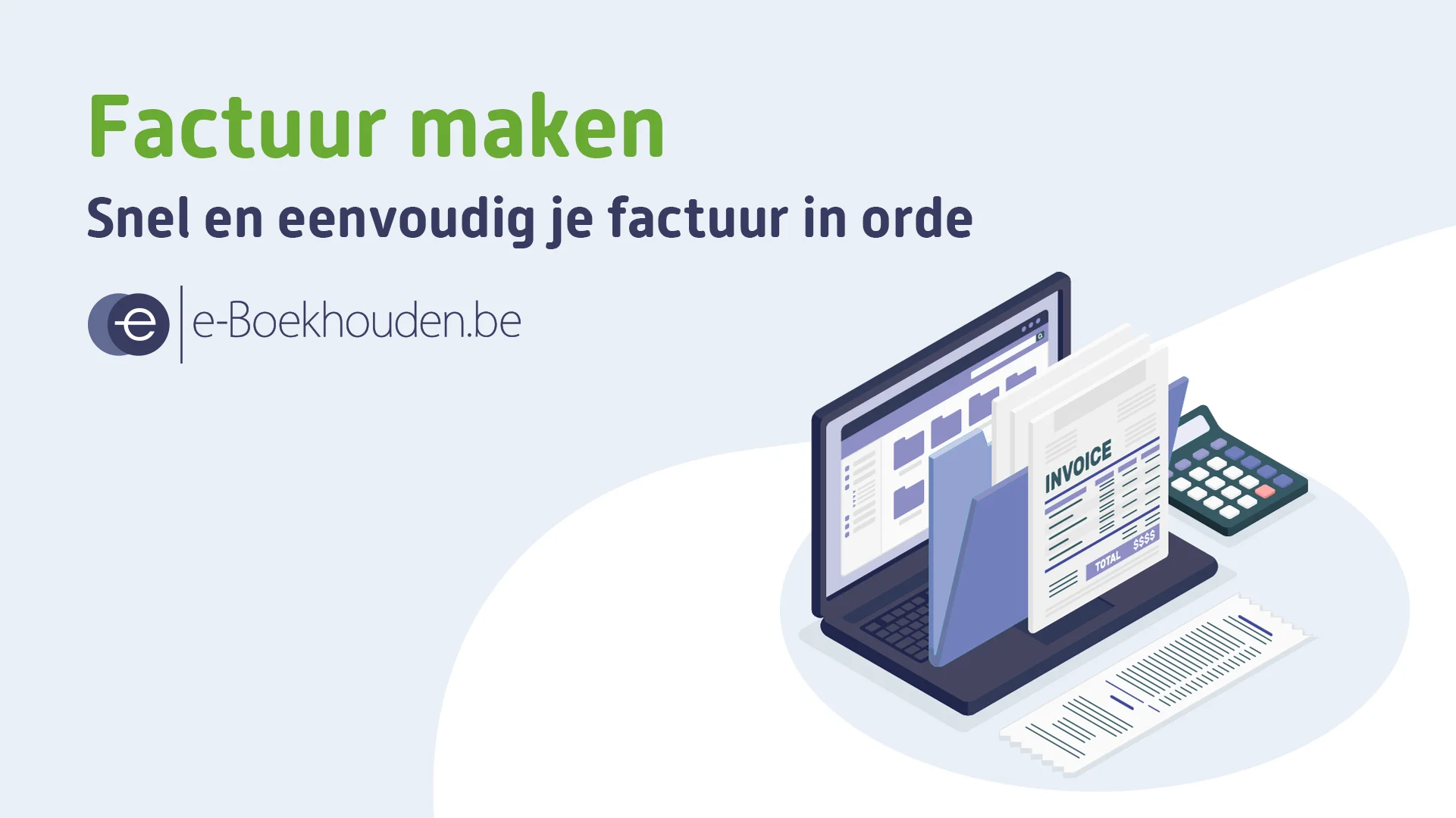 Factuur maken banner