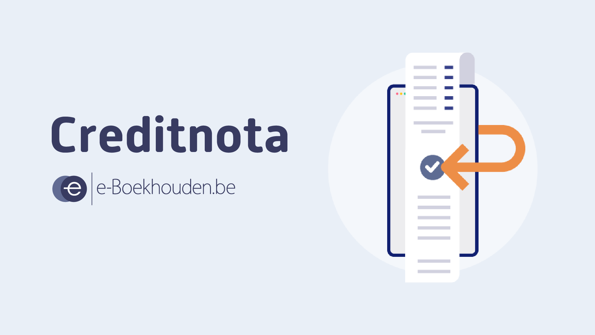 Creditnota banner