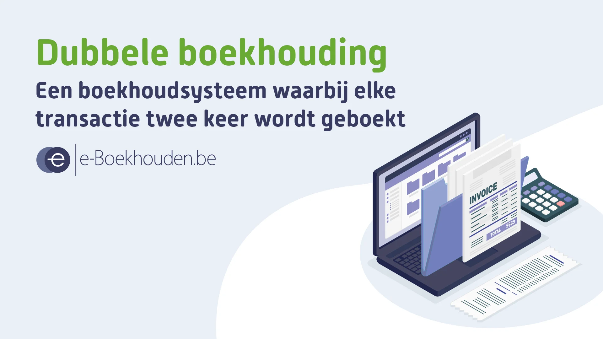 Dubbele boekhouding banner